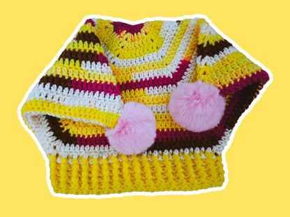 Buttercup Blush Jester Hat